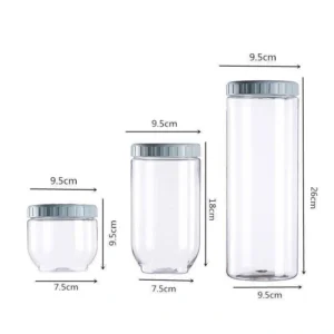 Glass Pickle Jar With Lid For Kitchen