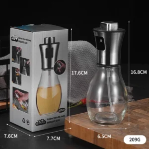 200ml Stainless Steel Olive Oil Spray Bottle for Kitchen 7 O1CN01fS