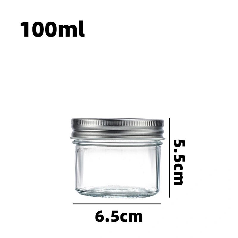 100ml-500ml Round glass storage jars for jam filling 3 100ml-500ml Round glass storage jars for jam filling - Image 3
