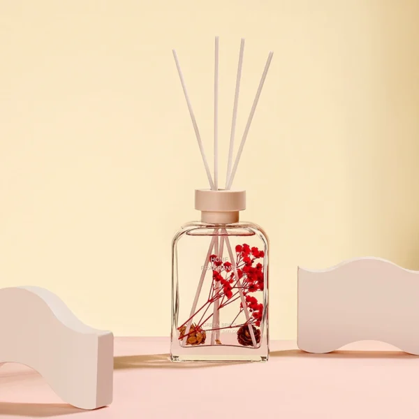 Transparent Empty Glass Reed Diffuser Bottle - Image 2