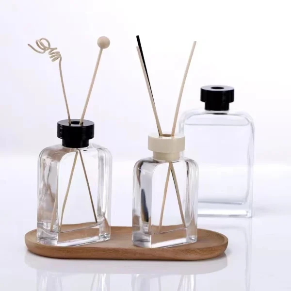 Transparent Empty Glass Reed Diffuser Bottle - Image 3
