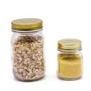 glass canning storage mason jar