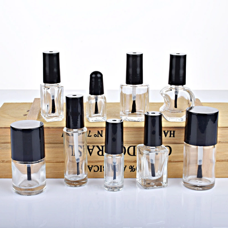 Clear nail polish empty bottles 3 Clear nail polish empty bottles - Image 3