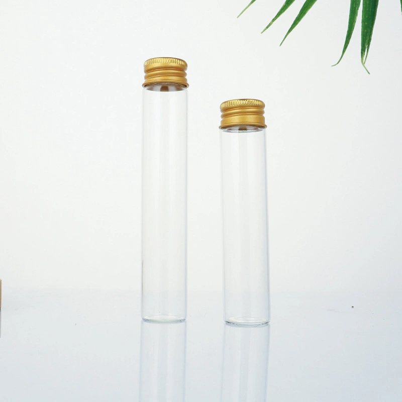 5ml-50ml clear glass storage bottle with aluminum screw cap 4 5ml-50ml clear glass storage bottle with aluminum screw cap - Image 4