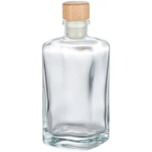 100ml-500ml Square Shape Whiskey Bottle