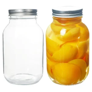 1000ml Large-capacity Mason Glass Jar Kitchen Sealed Glass Portioned Bottle
