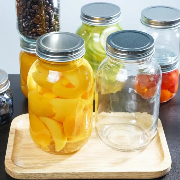 1000ml Large-capacity Mason Glass Jar Kitchen Sealed Glass Portioned Bottle - Image 4