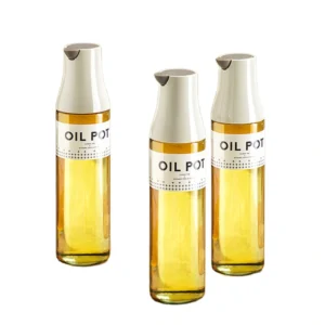 Vinegar Dispenser Oil Storage Glass Bottle