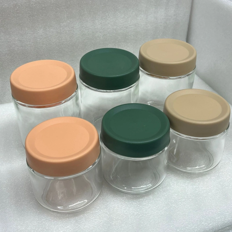 300ml breakfast oatmeal food glass jar with lid 3 300ml breakfast oatmeal food glass jar with lid - Image 3