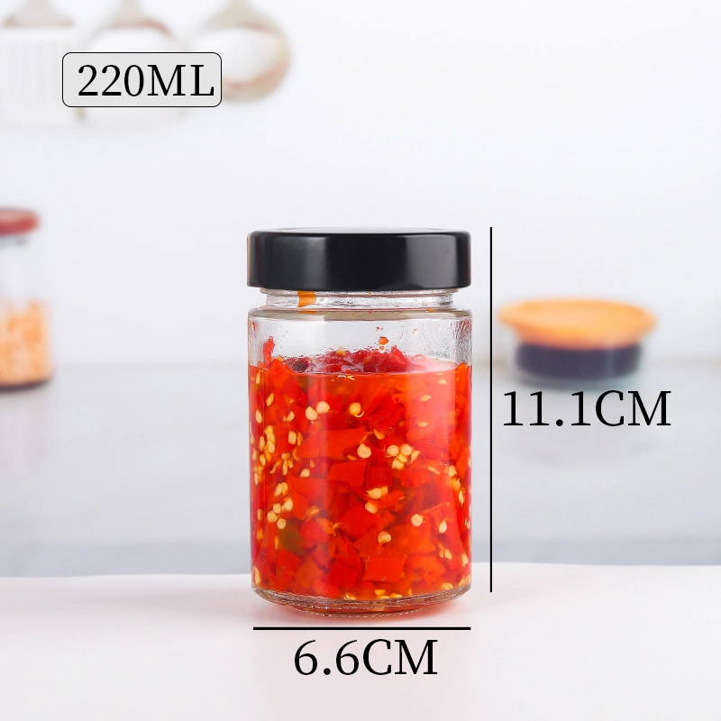 High Quality Glass Jam Jar With Metal Lid 3 High Quality Glass Jam Jar With Metal Lid - Image 3