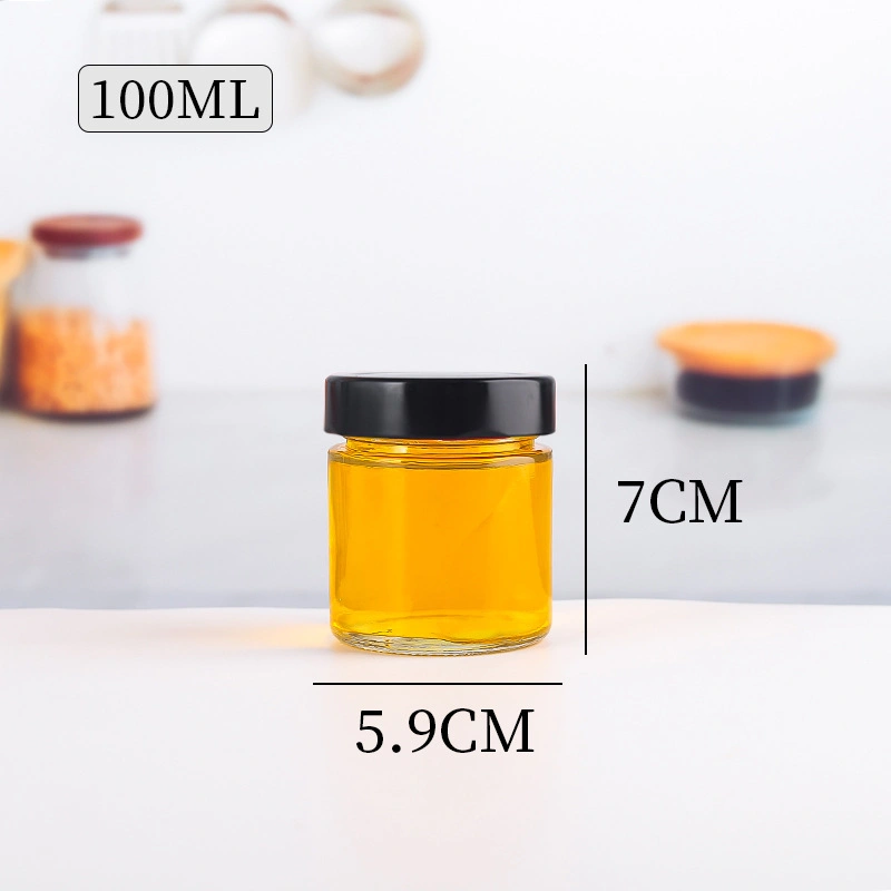 High Quality Glass Jam Jar With Metal Lid 5 High Quality Glass Jam Jar With Metal Lid - Image 5