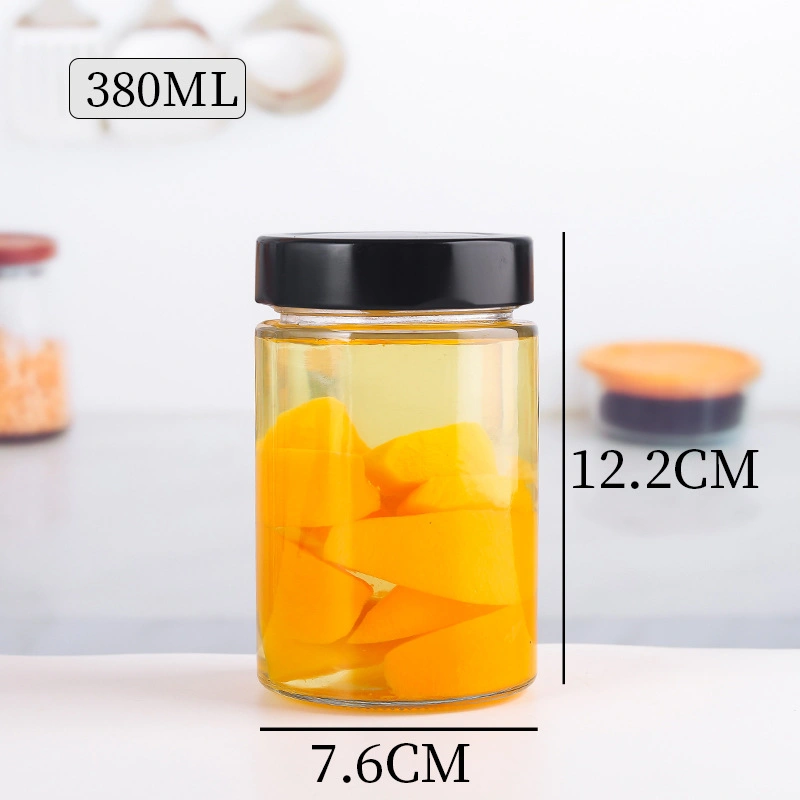 High Quality Glass Jam Jar With Metal Lid 6 High Quality Glass Jam Jar With Metal Lid - Image 6