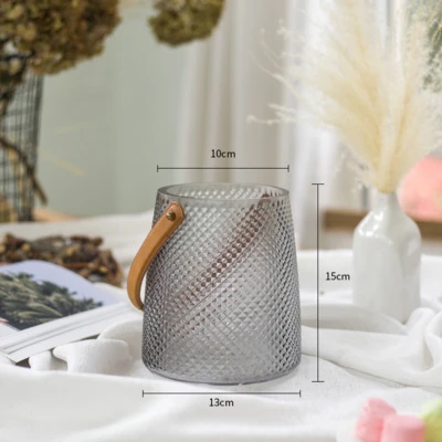 Fashionable Glass Vase With Handle 4 Fashionable Glass Vase With Handle - Image 4