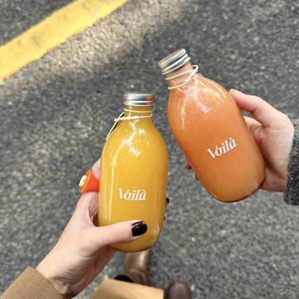 New transparent cold brew juice beverage bottle - Image 3