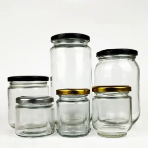 Recycled 100ml 150ml Mason Jar 500ml 750ml Glass Jar