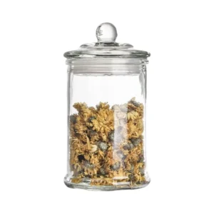 150ml 375ml 750ml Straight Round Glass Food Storage Jars