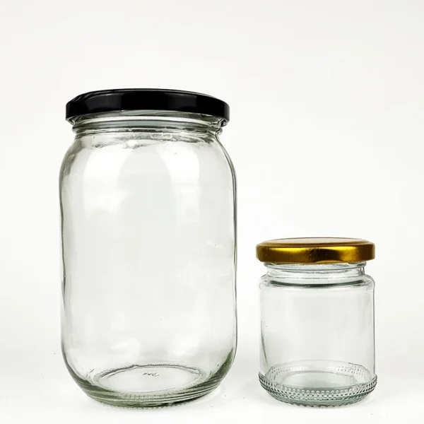 Recycled 100ml 150ml Mason Jar 500ml 750ml Glass Jar - Image 7
