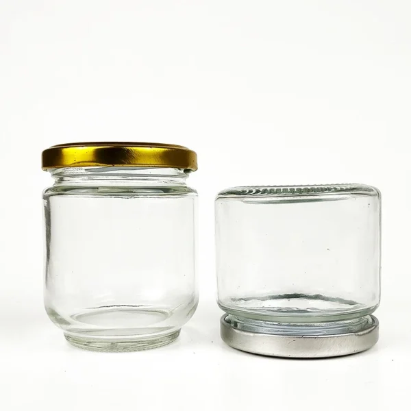 Recycled 100ml 150ml Mason Jar 500ml 750ml Glass Jar - Image 5