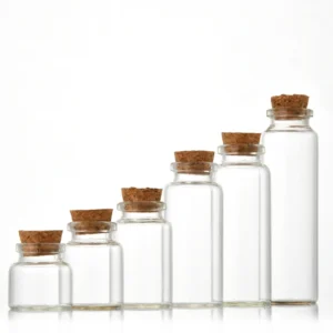 Borosilicate Glass Storage Bottles With Cord