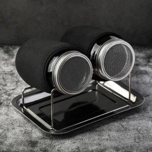 Wide Mouth Glass Sprouting Mason Jar with Stainless Steel Sprouting Lids And Drip Tray