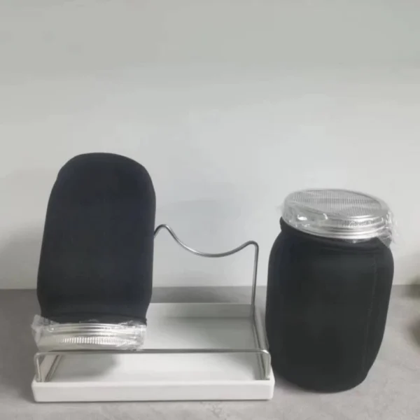 Wide Mouth Glass Sprouting Mason Jar with Stainless Steel Sprouting Lids And Drip Tray - Image 6