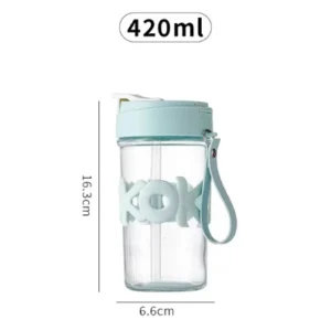 420ml Water Bottle Handheld Glass Cup 16 图片1