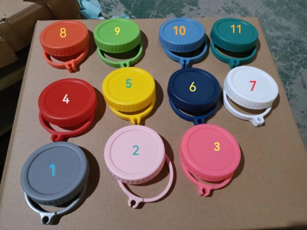 450ml Breakfast Glass Cup Portable Oatmeal Container - Image 7