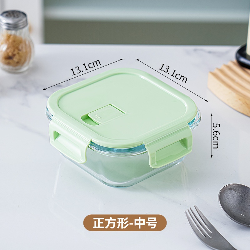 Borosilicate glass food container with lid 8 Borosilicate glass food container with lid - Image 8