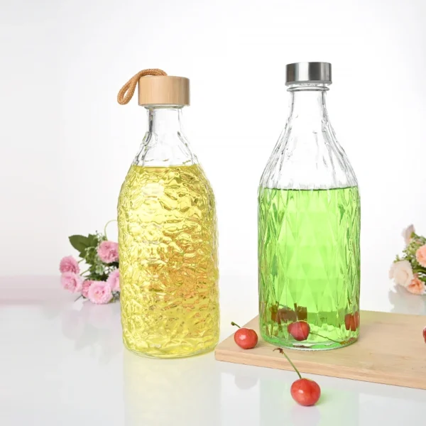 Reusable Water Glass Bottle Large Capacity - Image 4
