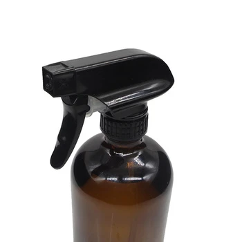 Amber Refillable Glass Spray Bottle 4 Amber Refillable Glass Spray Bottle - Image 4