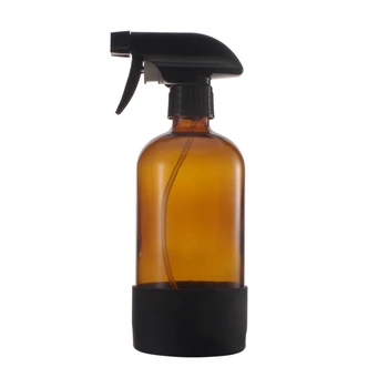 Amber Refillable Glass Spray Bottle 3 Amber Refillable Glass Spray Bottle - Image 3