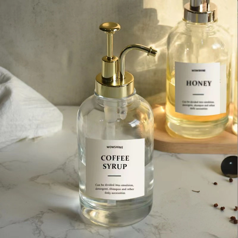 Stainless steel lotion vacuum pump glass bottle 3 Stainless steel lotion vacuum pump glass bottle - Image 3