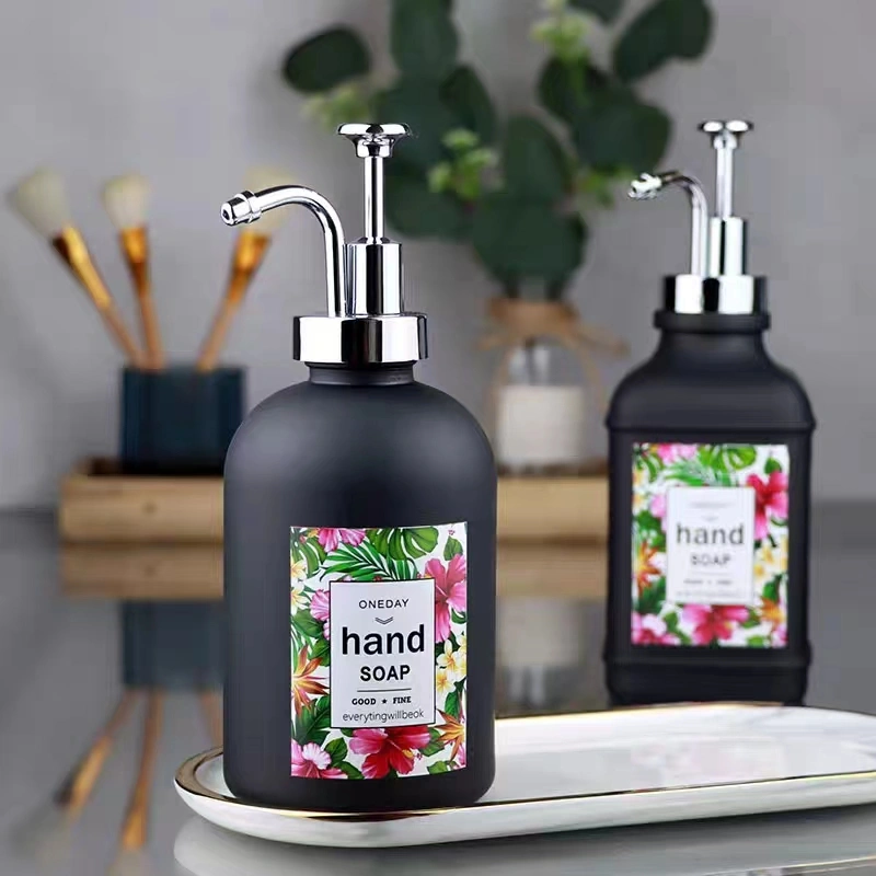 Factory Direct 500ml Soap Dispenser Glass Bottle 2 Factory Direct 500ml Soap Dispenser Glass Bottle - Image 2