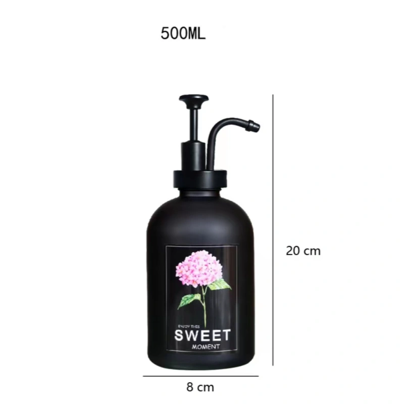 Factory Direct 500ml Soap Dispenser Glass Bottle 4 Factory Direct 500ml Soap Dispenser Glass Bottle - Image 4