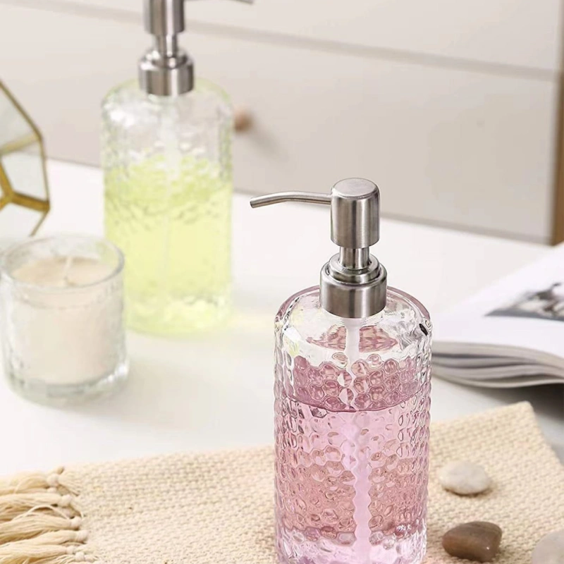 Classic Retro Round Lotion Glass Bottle 4 Classic Retro Round Lotion Glass Bottle - Image 4