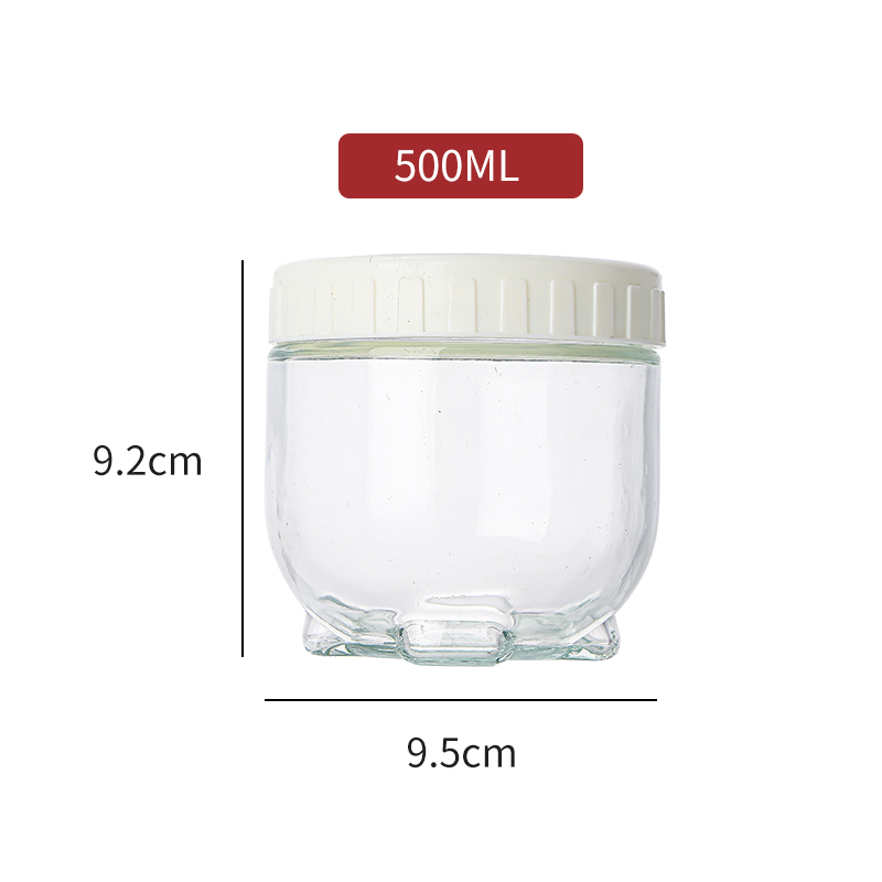 Stackable Storage Tanks Glass Jar 5 Stackable Storage Tanks Glass Jar - Image 5