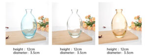 Embossed Mini Flower Glass Bud Vases 11 花瓶排版 04