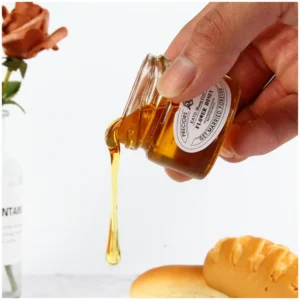 Wholesale High Quality Small Round Cllear Glass Jam Jar