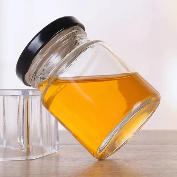 25ml-100ml Metal Screw Lids Honey Jam Jars - Image 4