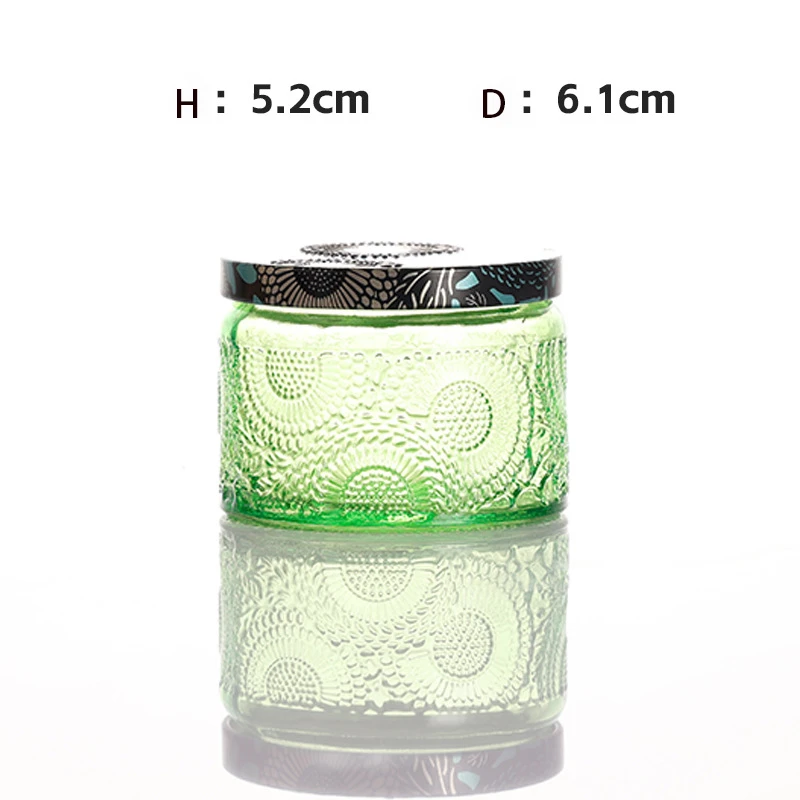 Round Shape Customized Color Candle Jar 6 Round Shape Customized Color Candle Jar - Image 6