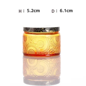 Round Shape Customized Color Candle Jar 12 蜡烛罐 11