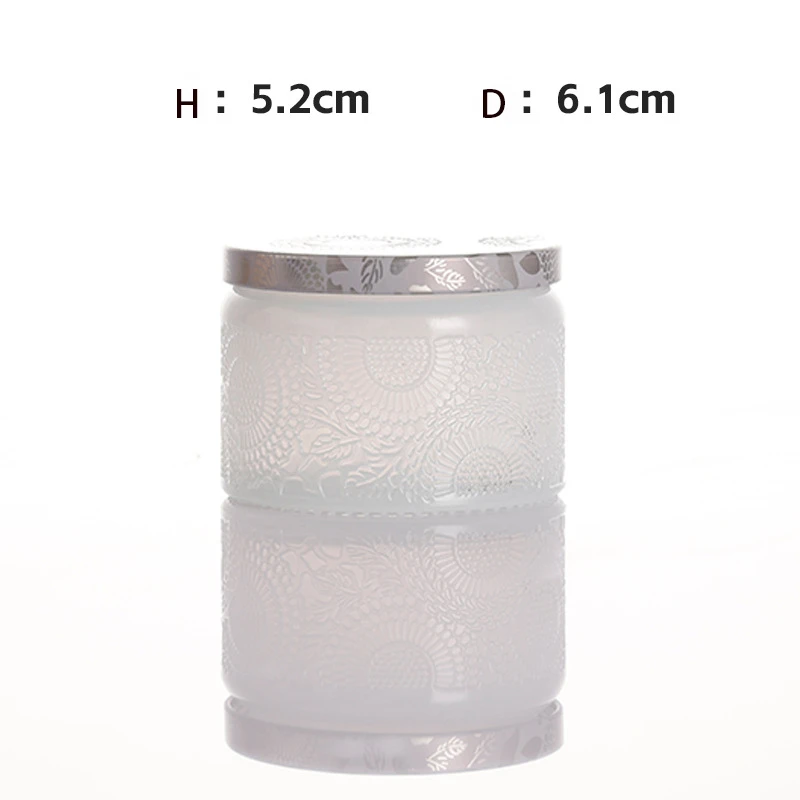 Round Shape Customized Color Candle Jar 2 Round Shape Customized Color Candle Jar - Image 2