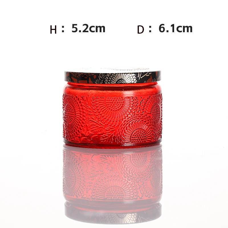 Round Shape Customized Color Candle Jar 4 Round Shape Customized Color Candle Jar - Image 4