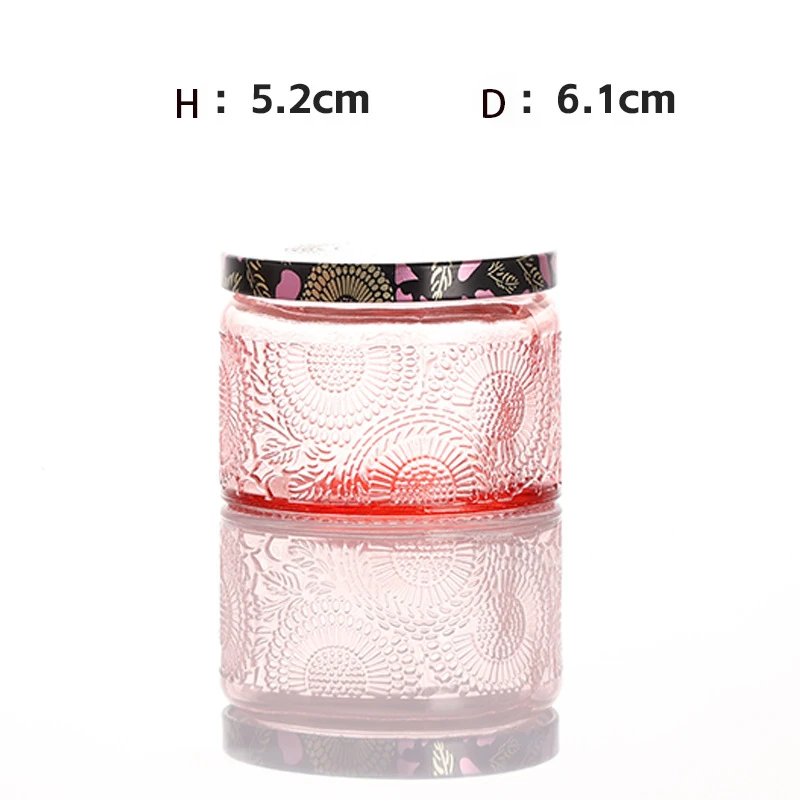 Round Shape Customized Color Candle Jar 5 Round Shape Customized Color Candle Jar - Image 5