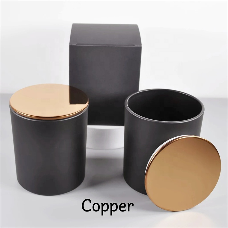 8 oz 10 oz 14 oz Wide Mouth Glass Wax Candle Jar With Metal Lid 4 8 oz 10 oz 14 oz Wide Mouth Glass Wax Candle Jar With Metal Lid - Image 4