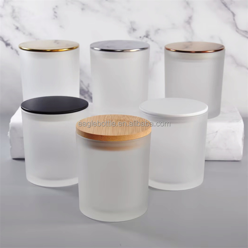 8 oz 10 oz 14 oz Wide Mouth Glass Wax Candle Jar With Metal Lid 3 8 oz 10 oz 14 oz Wide Mouth Glass Wax Candle Jar With Metal Lid - Image 3