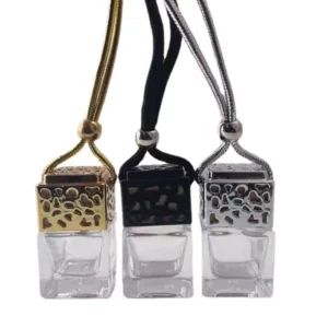 Mini Air Freshener Essential Oil Perfume Glass Bottle with Cap