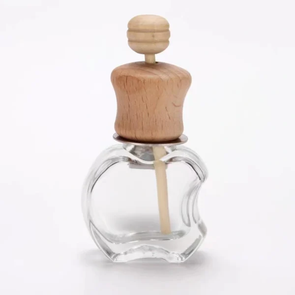 Car Perfume Bottle Air Freshener Diffuser Bottle with Wooden Lid - Image 4