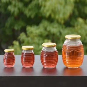 500g Jam Food Storage Honey Glass Jar With Lid