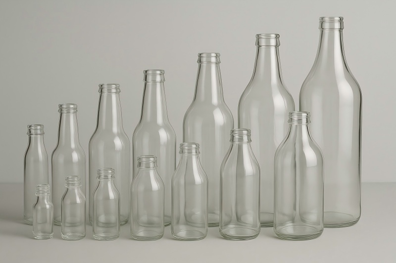 Common Sizes of Glass Beverage Bottles Across Industries